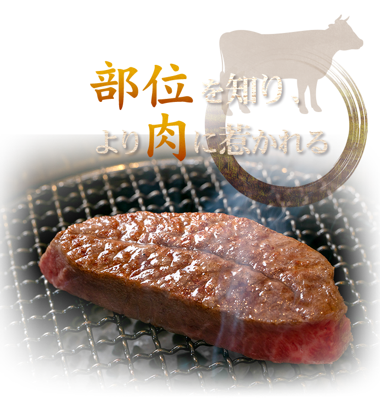 部位を知り、より肉に惹かれる